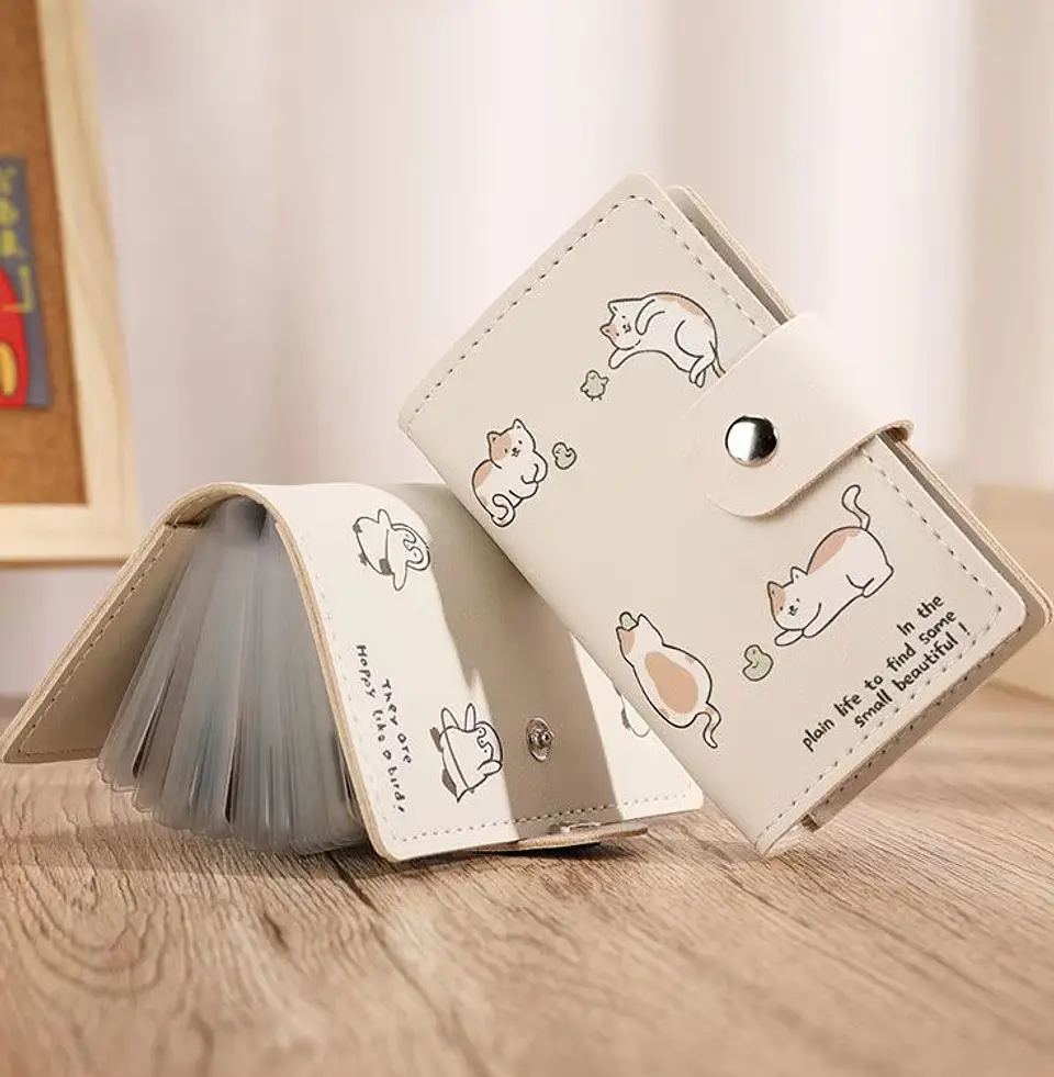 BINDER TARJETERO ECOCUERO 