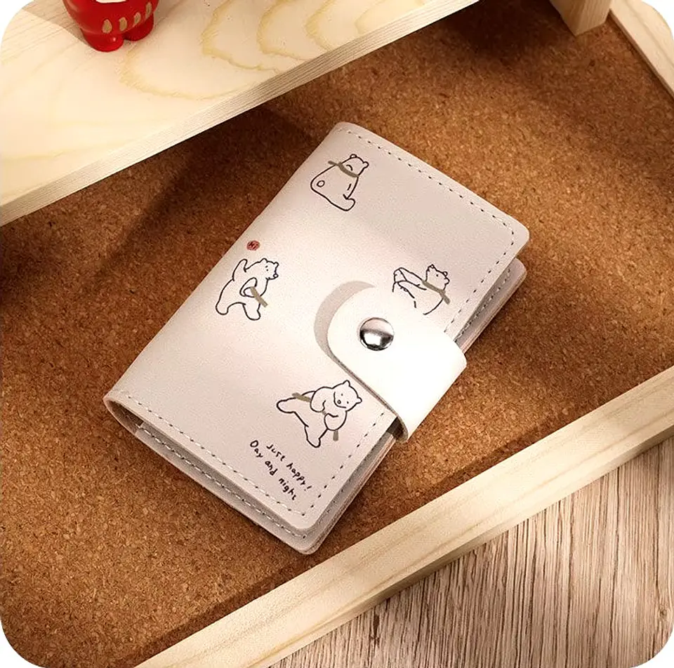 BINDER TARJETERO ECOCUERO 