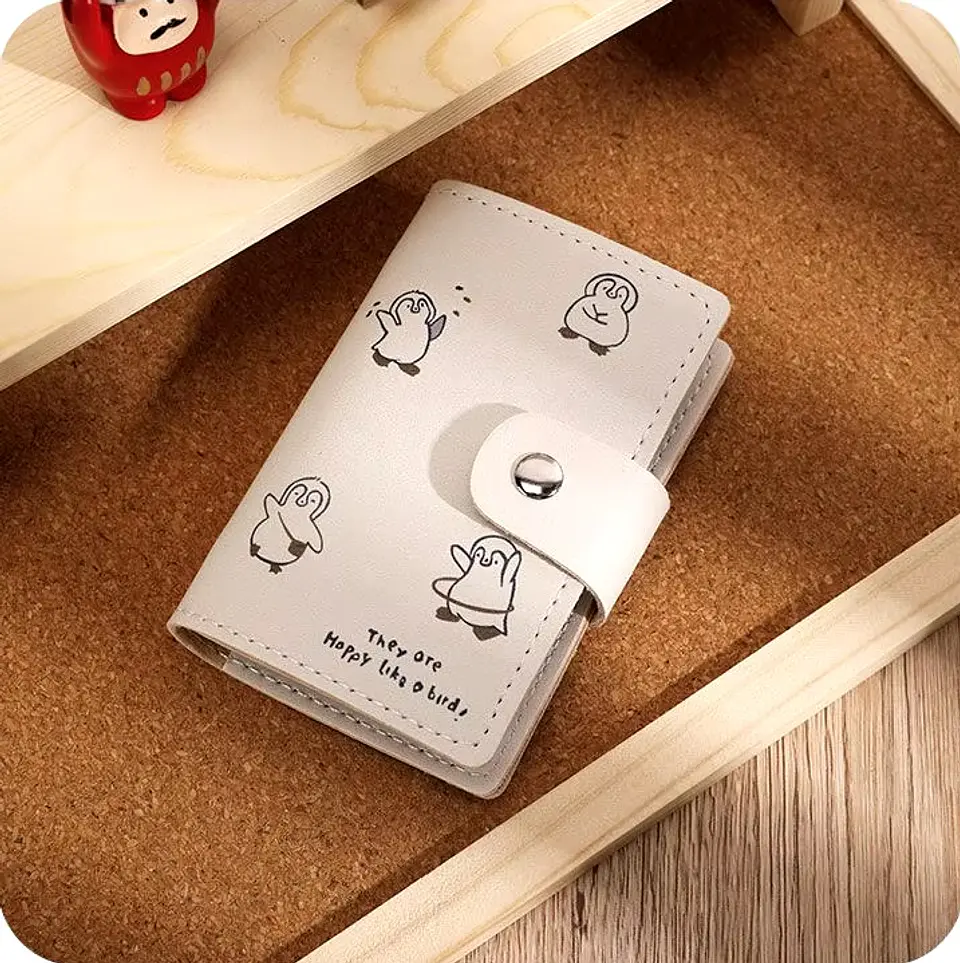 BINDER TARJETERO ECOCUERO 