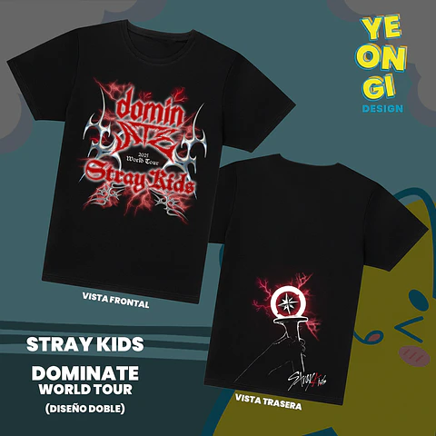 POLERA STRAY KIDS - DOMINATE