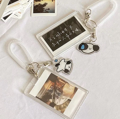 CARD HOLDER TRANSPARENT "SIMPLE PET"