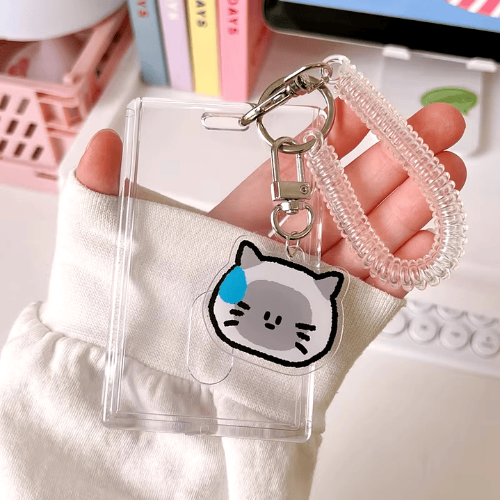 CARD HOLDER TRANSPARENT 