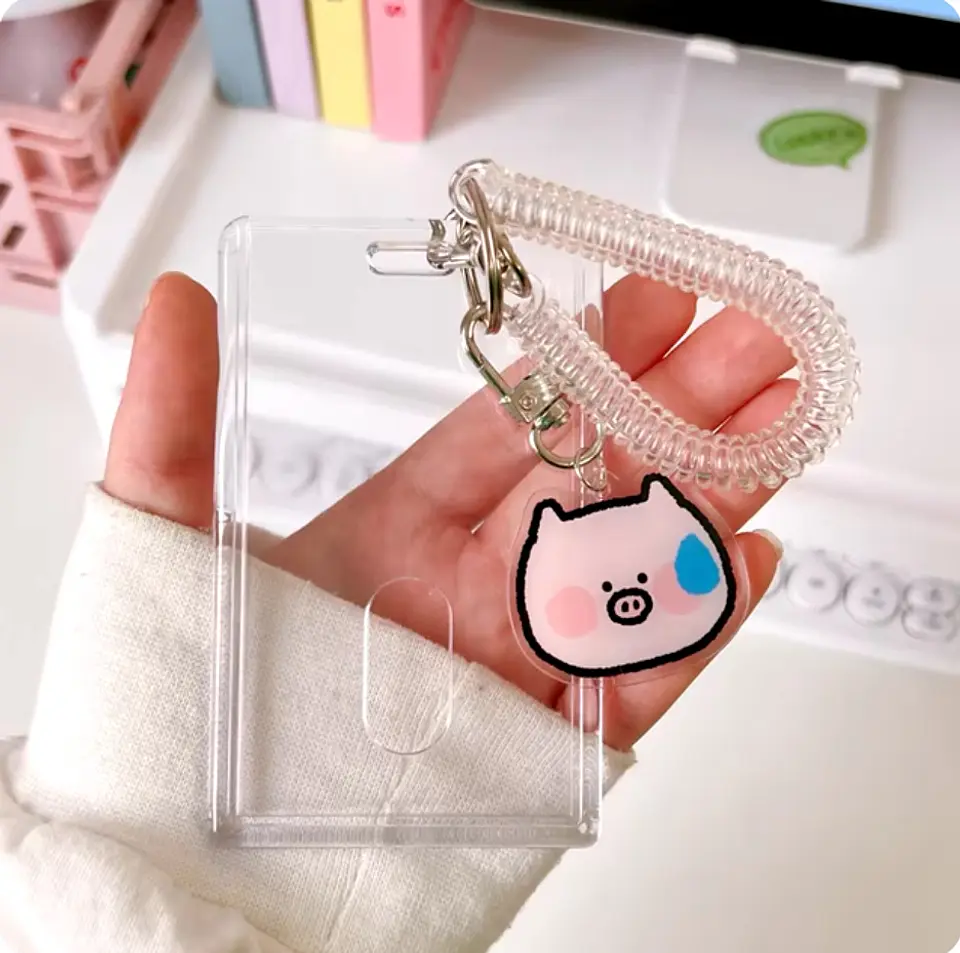 CARD HOLDER TRANSPARENT 