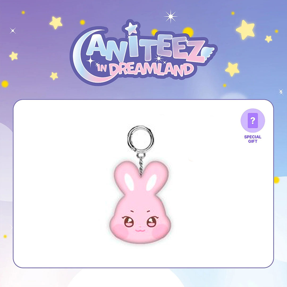 (PRE-VENTA) ATEEZ - ANITEEZ IN DREAM LAND MINI FACE KEYRING