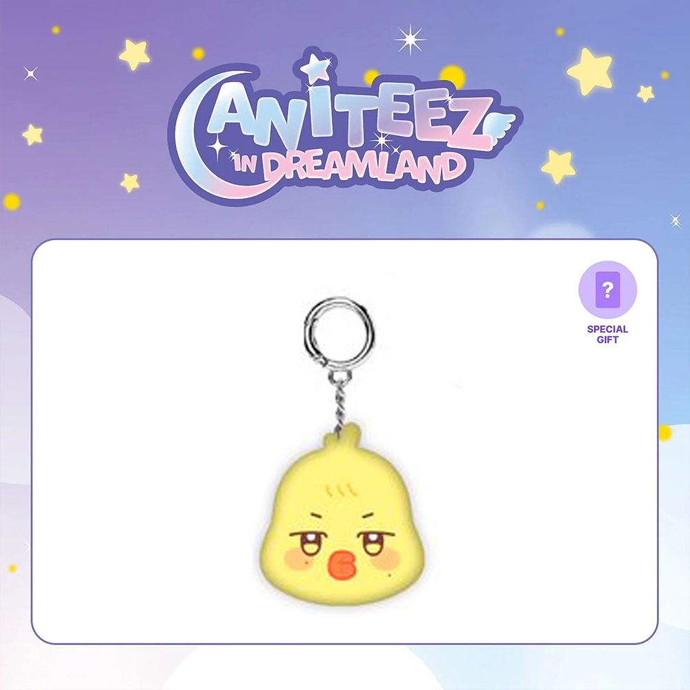 (PRE-VENTA) ATEEZ - ANITEEZ IN DREAM LAND MINI FACE KEYRING