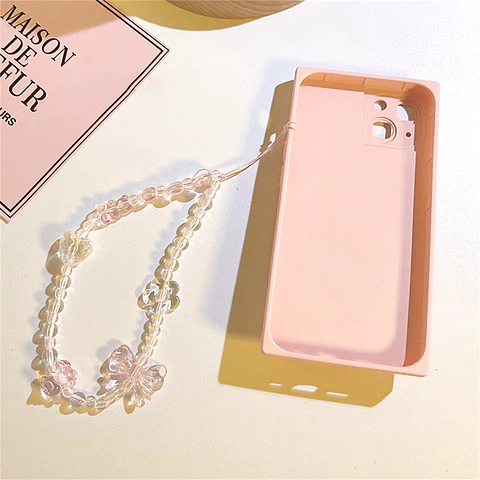 HAND STRAP CELULAR "TRANSPARENTE"