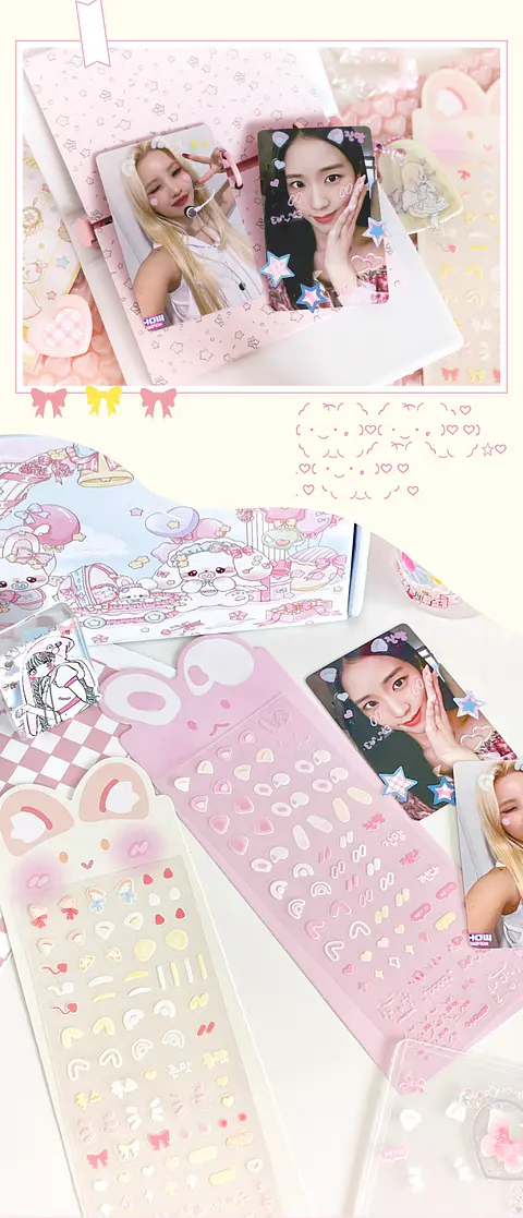STICKER DECORATIVO PARA PHOTOCARD