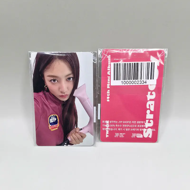 TWICE - STRATEGY PHOTOCARD JYP SHOP (Digipack Ver.) 2