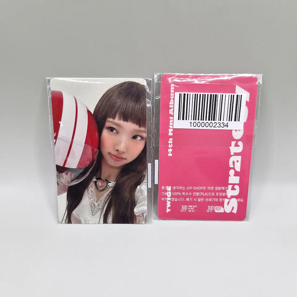 TWICE - STRATEGY PHOTOCARD JYP SHOP (Digipack Ver.) 3