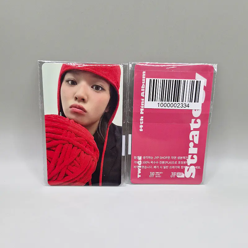 TWICE - STRATEGY PHOTOCARD JYP SHOP (Digipack Ver.) 4