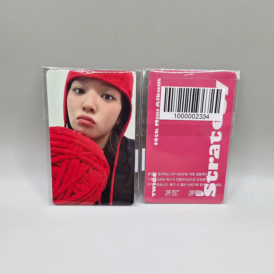 TWICE - STRATEGY PHOTOCARD JYP SHOP (Digipack Ver.) 4
