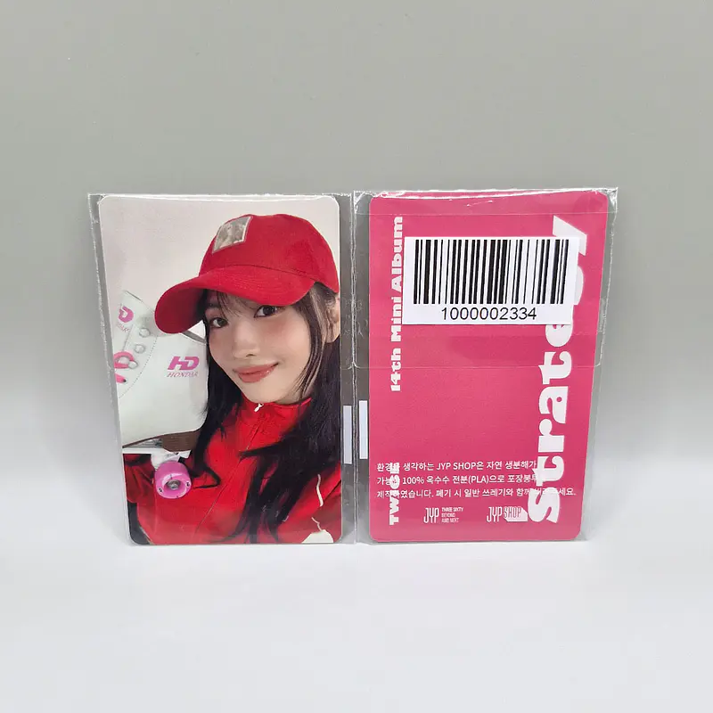 TWICE - STRATEGY PHOTOCARD JYP SHOP (Digipack Ver.) 5