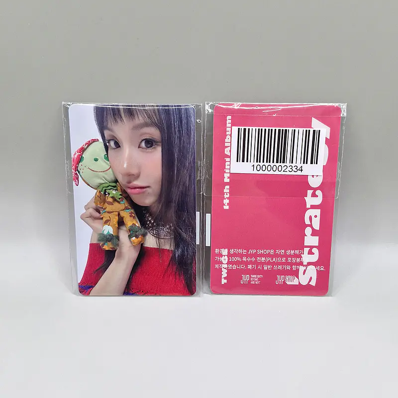 TWICE - STRATEGY PHOTOCARD JYP SHOP (Digipack Ver.) 9