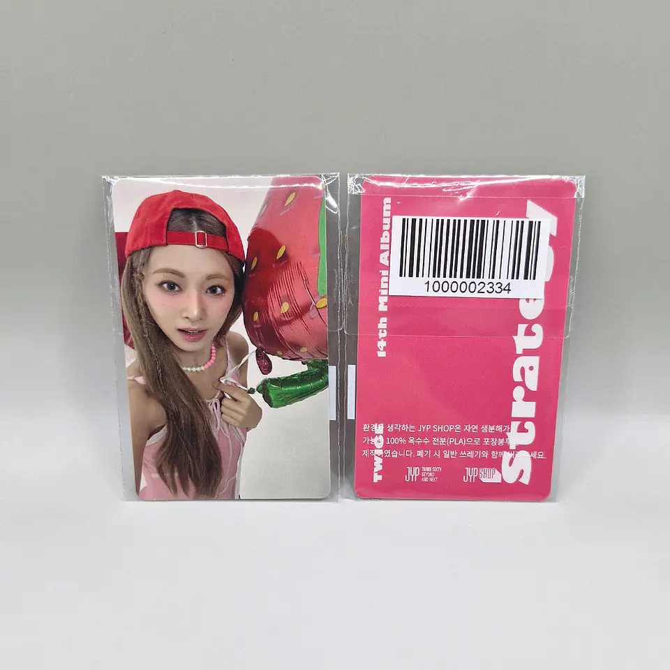 TWICE - STRATEGY PHOTOCARD JYP SHOP (Digipack Ver.) 10