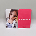 TWICE - STRATEGY PHOTOCARD APPLE MUSIC (Photobook Ver.)