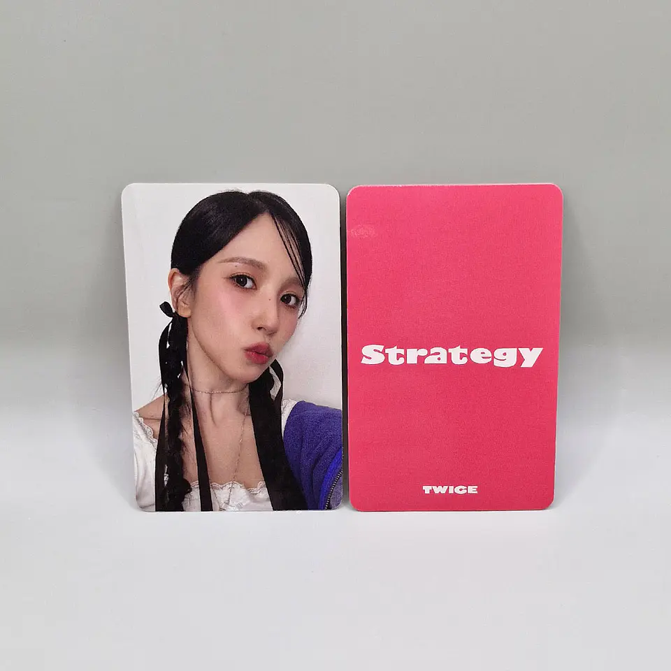 TWICE - STRATEGY PHOTOCARD APPLE MUSIC (Photobook Ver.) 7