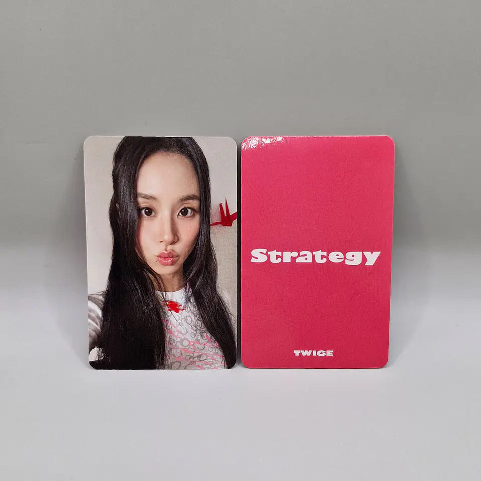 TWICE - STRATEGY PHOTOCARD APPLE MUSIC (Photobook Ver.) 9