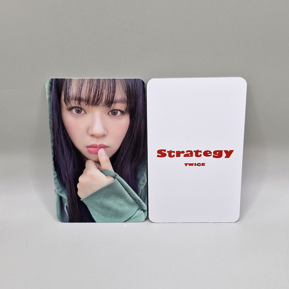 TWICE - STRATEGY PHOTOCARD MUSIC KOREA (Photobook Ver.)