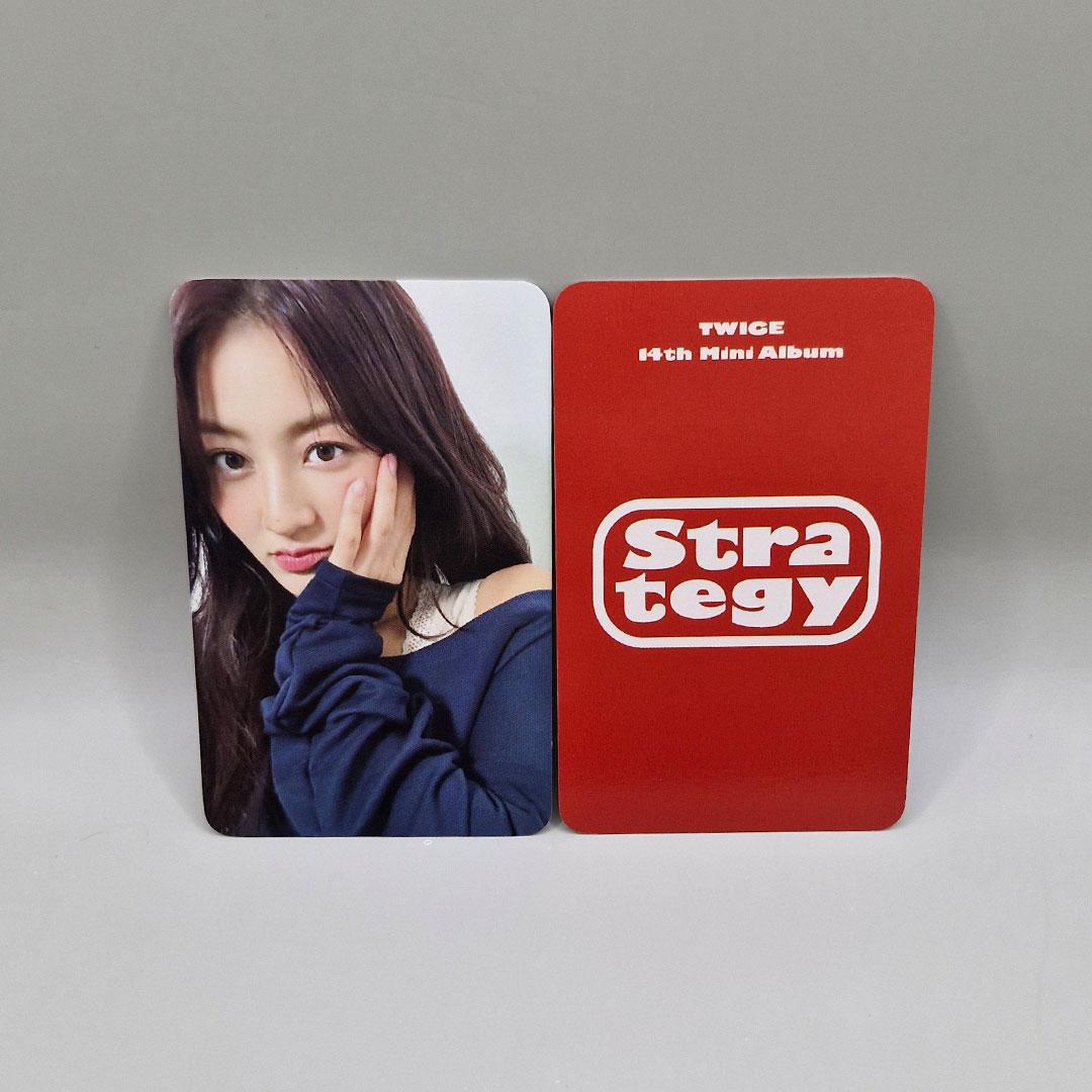 TWICE - STRATEGY PHOTOCARD BLUE DREAM MEDIA (Photobook Ver.)
