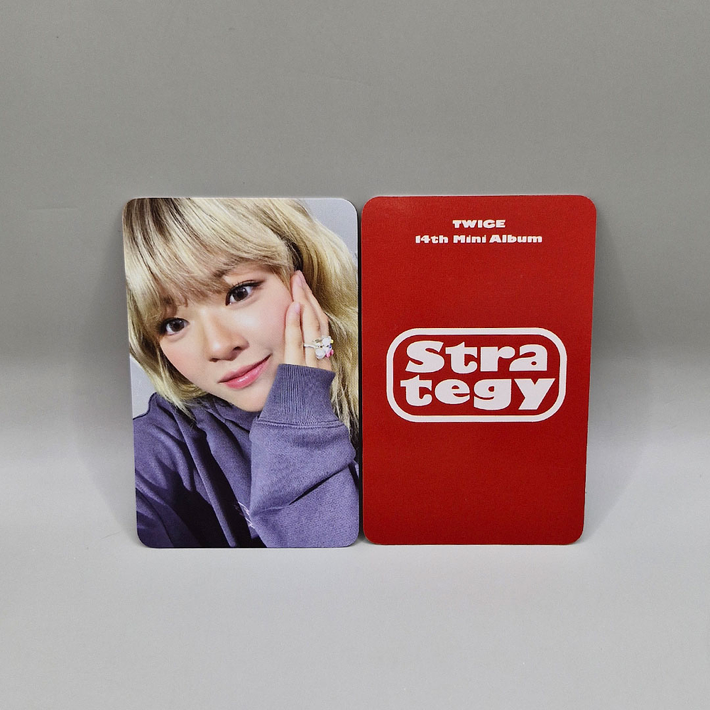 TWICE - STRATEGY PHOTOCARD WITHMUU (Photobook Ver.)