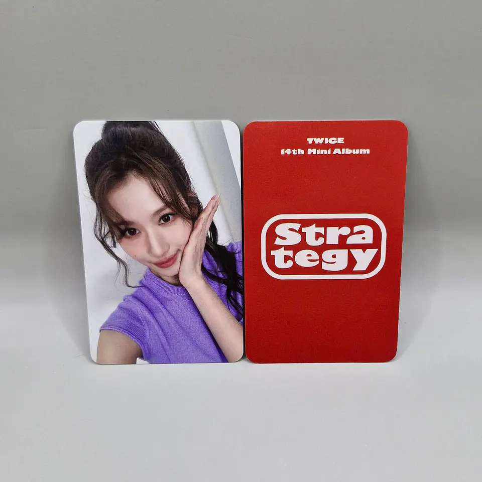 TWICE - STRATEGY PHOTOCARD WITHMUU (Photobook Ver.) 6