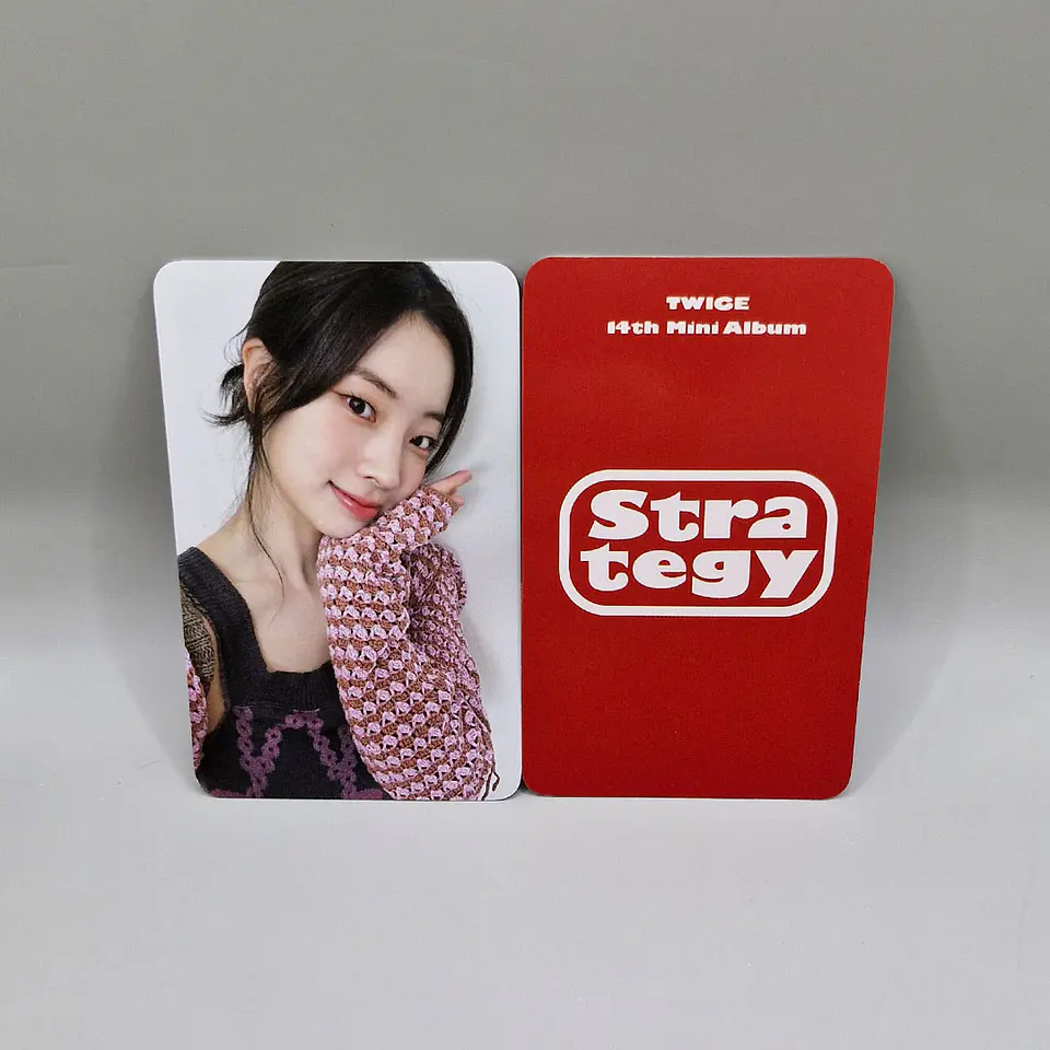 TWICE - STRATEGY PHOTOCARD WITHMUU (Photobook Ver.) 8