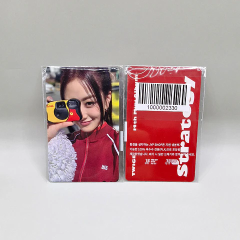 TWICE - STRATEGY PHOTOCARD JYP SHOP (Photobook Ver.)