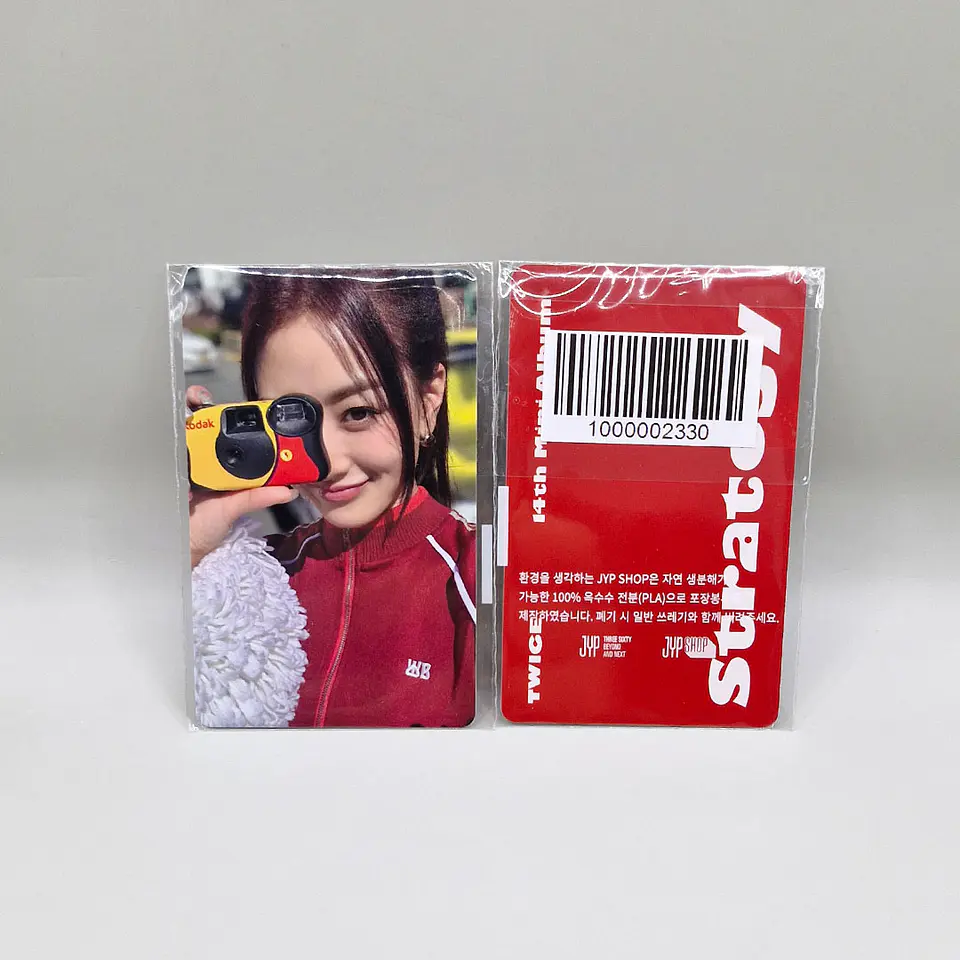TWICE - STRATEGY PHOTOCARD JYP SHOP (Photobook Ver.) 2