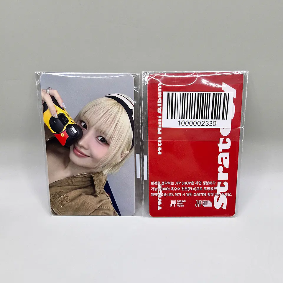 TWICE - STRATEGY PHOTOCARD JYP SHOP (Photobook Ver.) 5