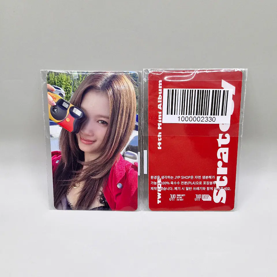 TWICE - STRATEGY PHOTOCARD JYP SHOP (Photobook Ver.) 6