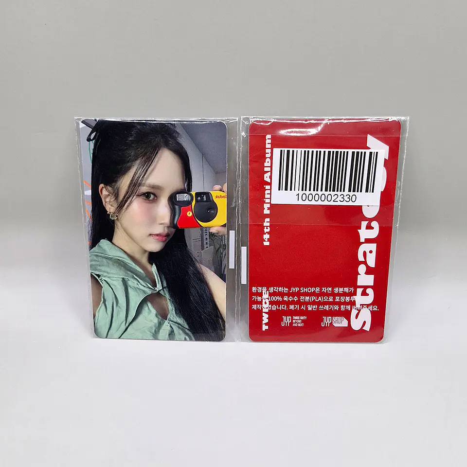 TWICE - STRATEGY PHOTOCARD JYP SHOP (Photobook Ver.) 7