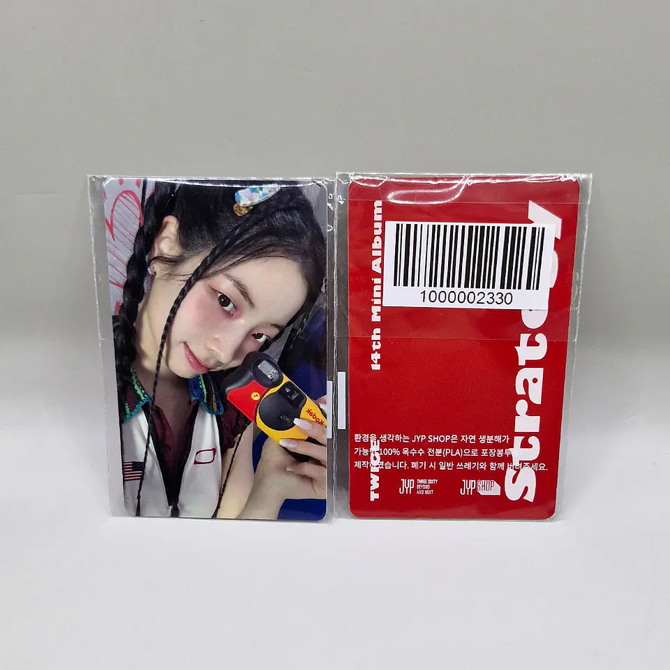 TWICE - STRATEGY PHOTOCARD JYP SHOP (Photobook Ver.) 8