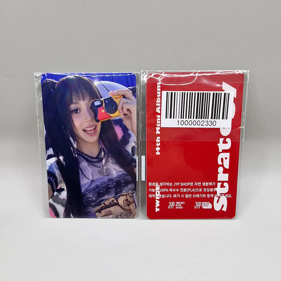 TWICE - STRATEGY PHOTOCARD JYP SHOP (Photobook Ver.) 9