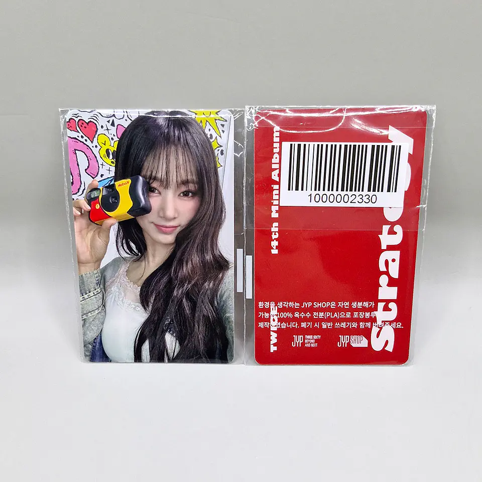 TWICE - STRATEGY PHOTOCARD JYP SHOP (Photobook Ver.) 10