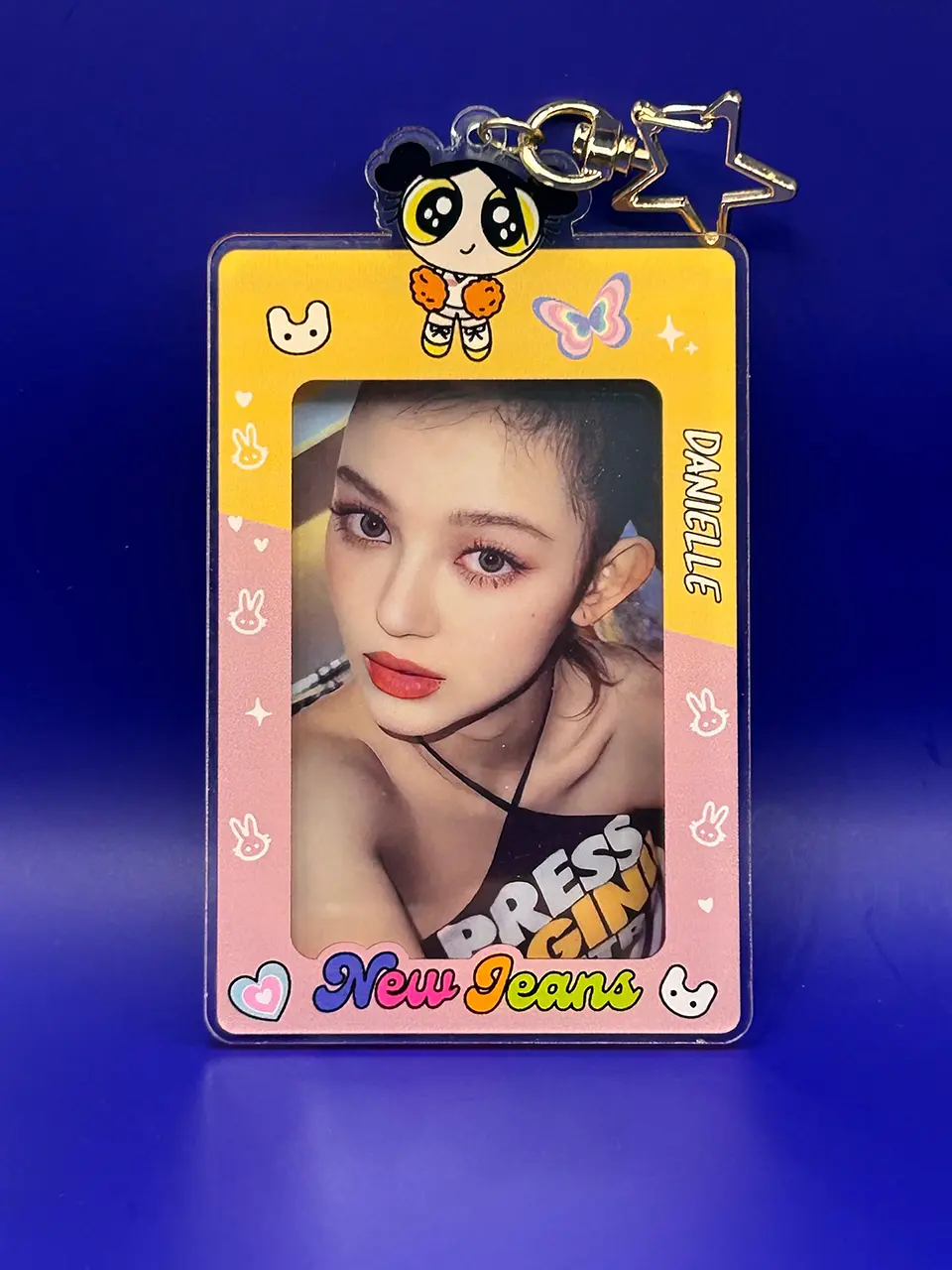 CARD HOLDER ACRILICOS - NEW JEANS POWER PUFF GIRLS (ALTERNATIVO) 5