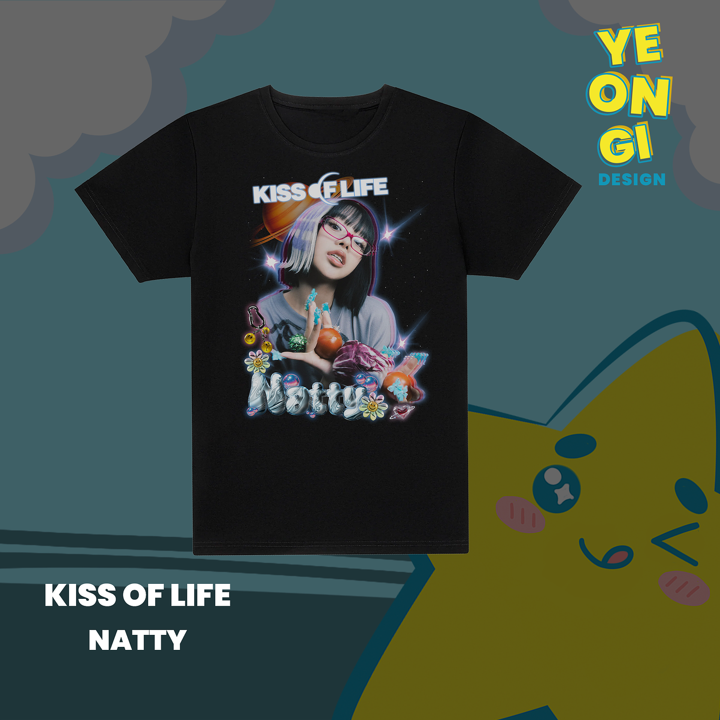 POLERA KISS OF LIFE - NATTY