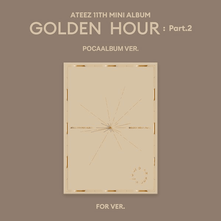 ATEEZ - GOLDEN HOUR : PART 2 (POCCAALBUM Ver.) + MAKESTAR LUCKYDRAW  4