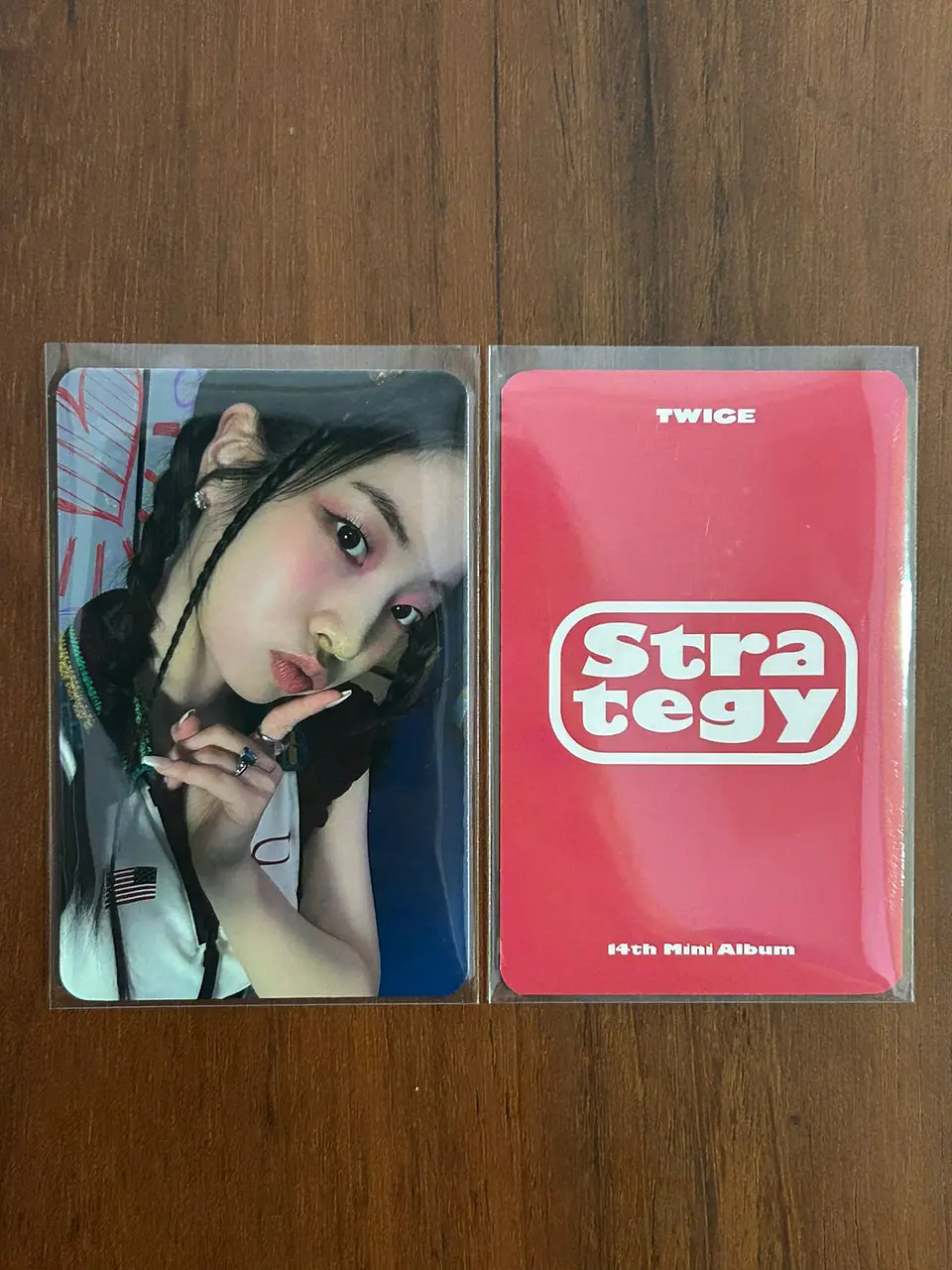 TWICE - STRATEGY MUSIC PLANT LUCKY DRAW PHOTOCARD 4