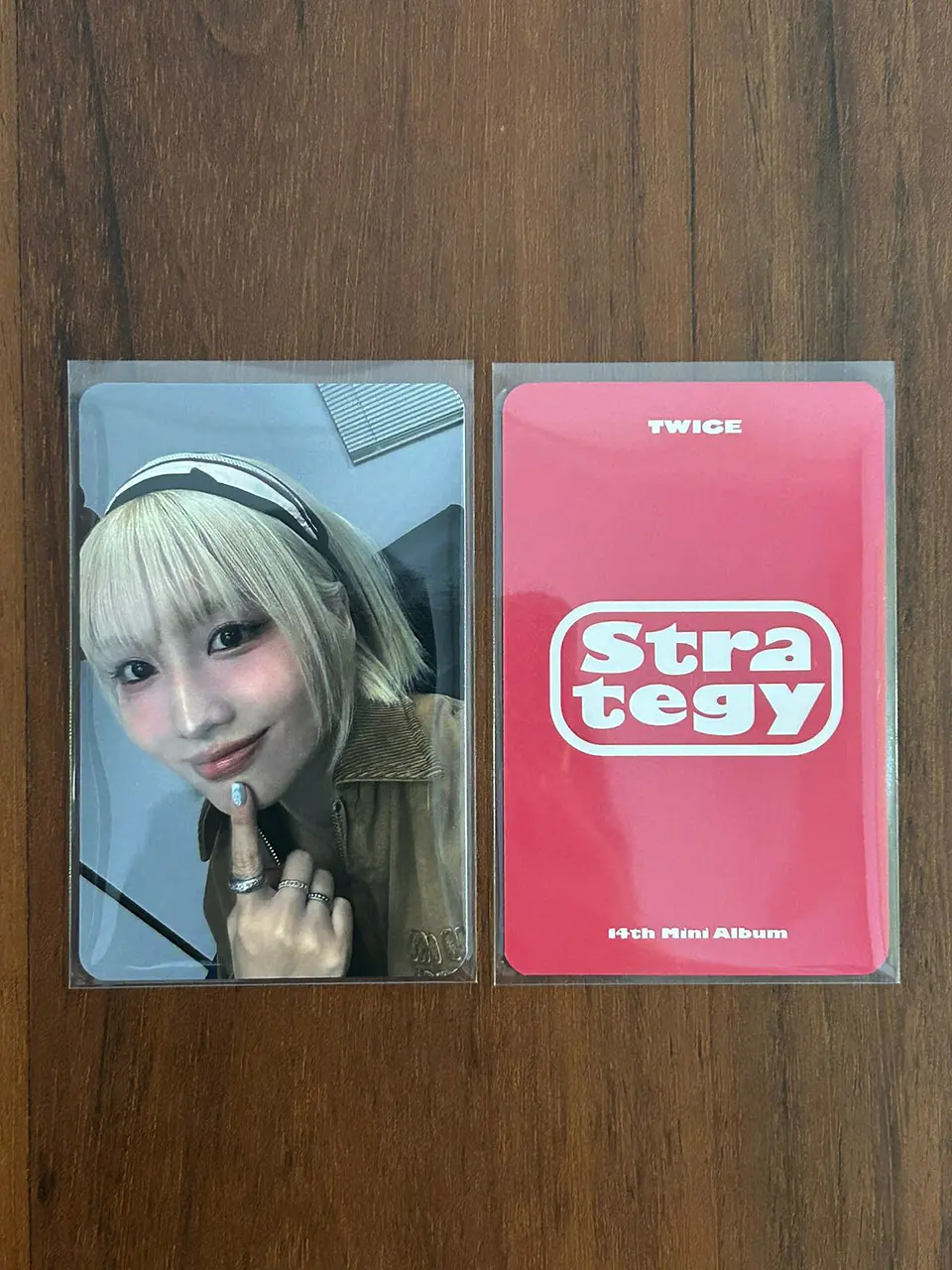 TWICE - STRATEGY MUSIC PLANT LUCKY DRAW PHOTOCARD 7