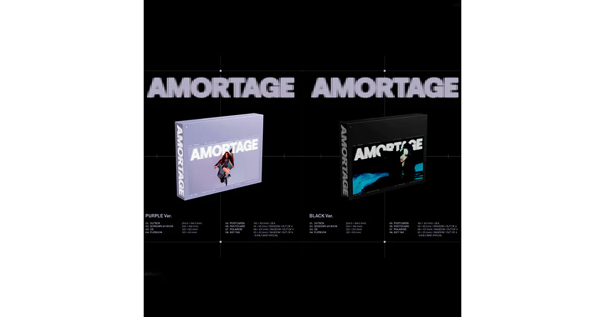 BLACKPINK JISOO - AMORTAGE (EXCLUSIVE EDITION)