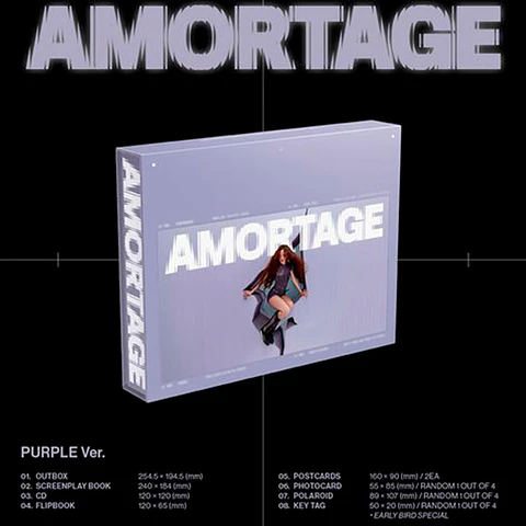 BLACKPINK JISOO - AMORTAGE (EXCLUSIVE EDITION)