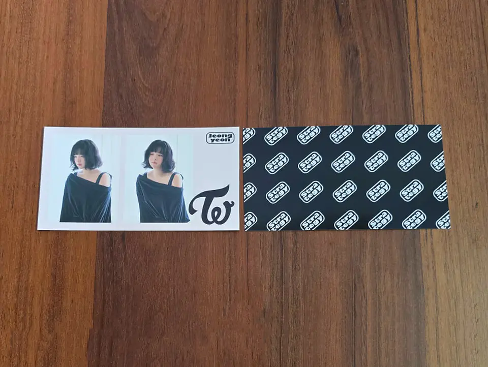 TWICE - STRATEGY MUSIC PLANT LUCKY DRAW ROUND 2 PHOTOCARD 5