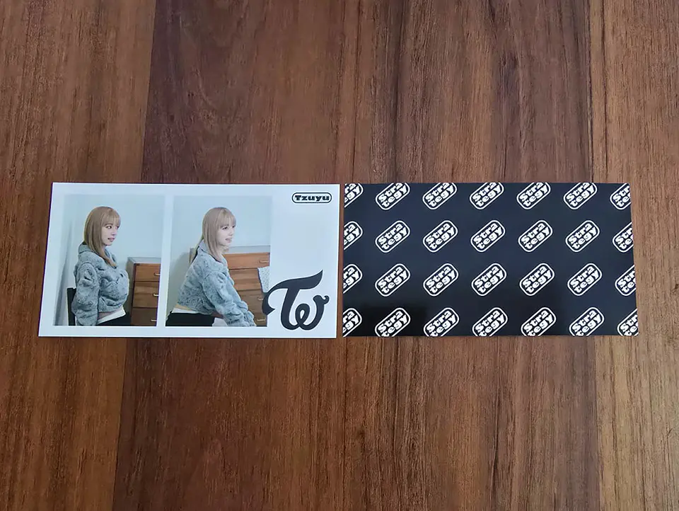 TWICE - STRATEGY MUSIC PLANT LUCKY DRAW ROUND 2 PHOTOCARD 6