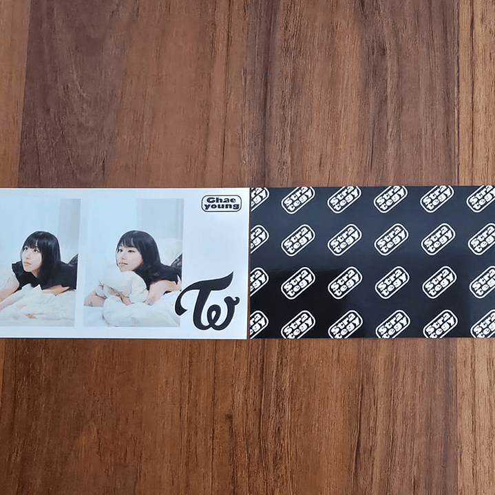 TWICE - STRATEGY MUSIC PLANT LUCKY DRAW ROUND 2 PHOTOCARD 9