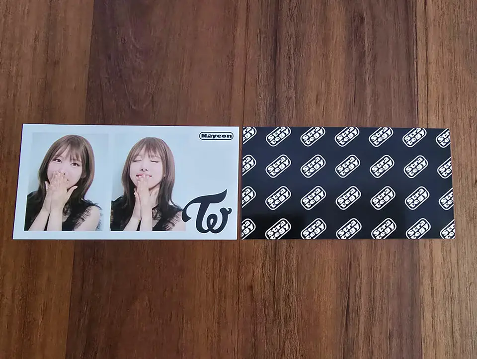 TWICE - STRATEGY MUSIC PLANT LUCKY DRAW ROUND 2 PHOTOCARD 8