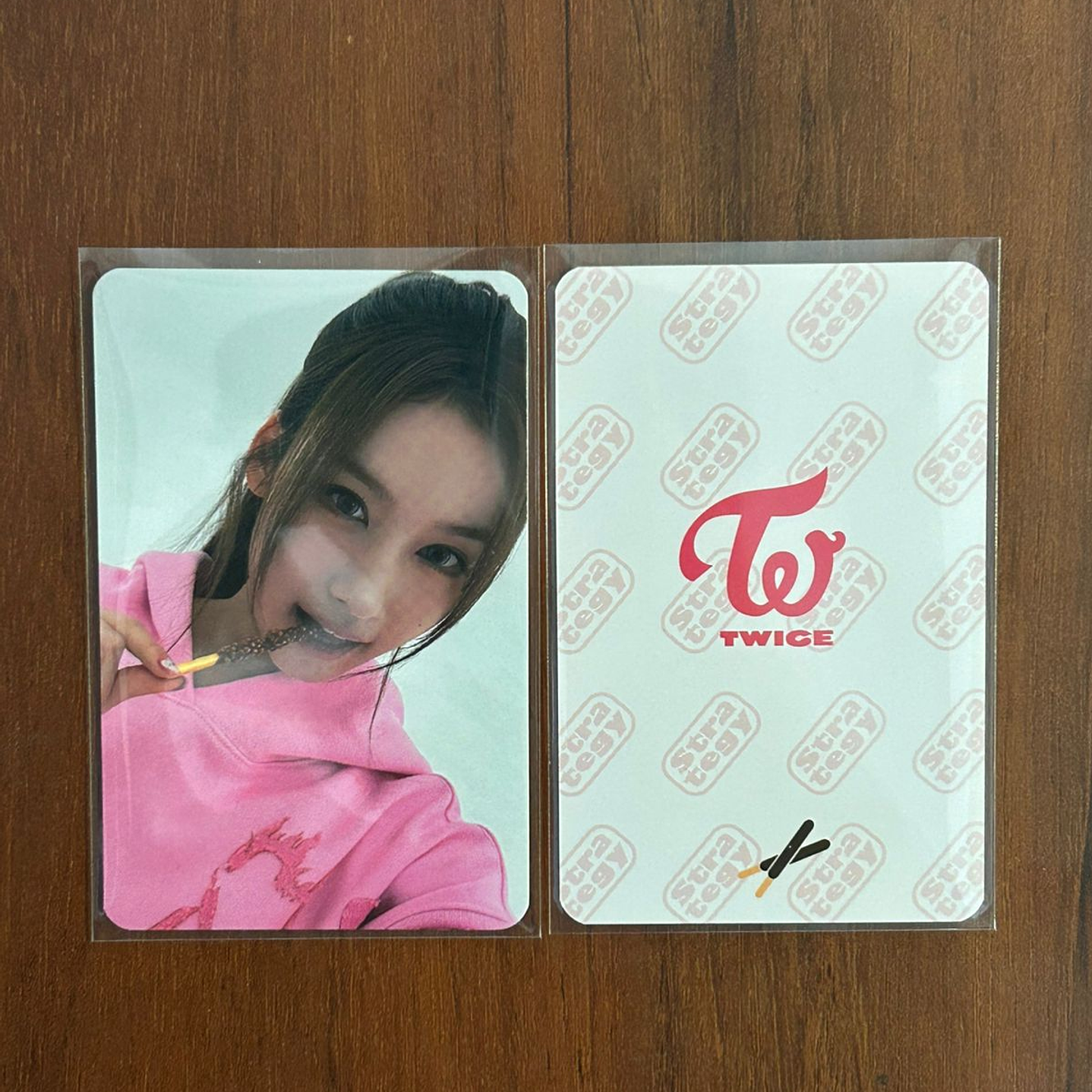 TWICE - STRATEGY MUSIC PLANT LUCKY DRAW ROUND 2 PHOTOCARD 13