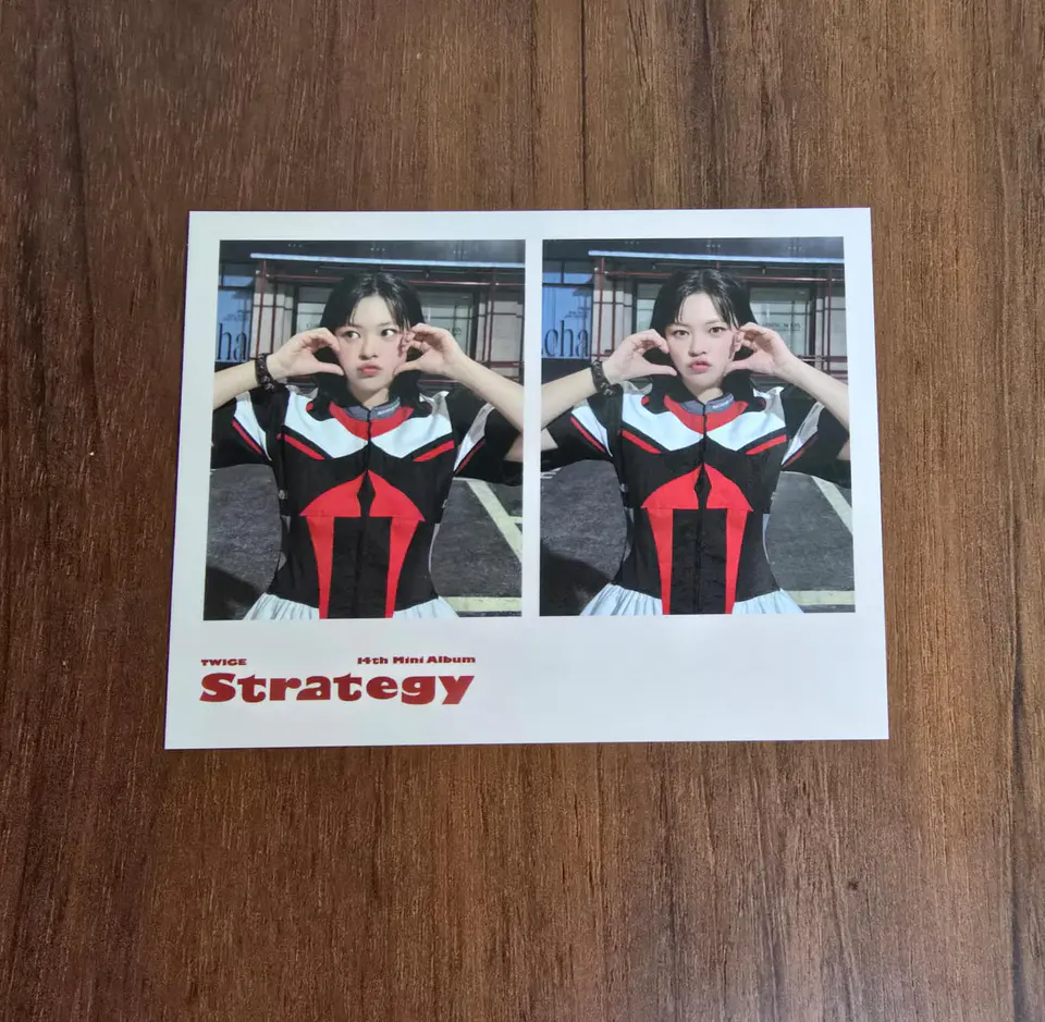 TWICE - STRATEGY SOUNDWAVE LUCKY DRAW PHOTOCARD 9