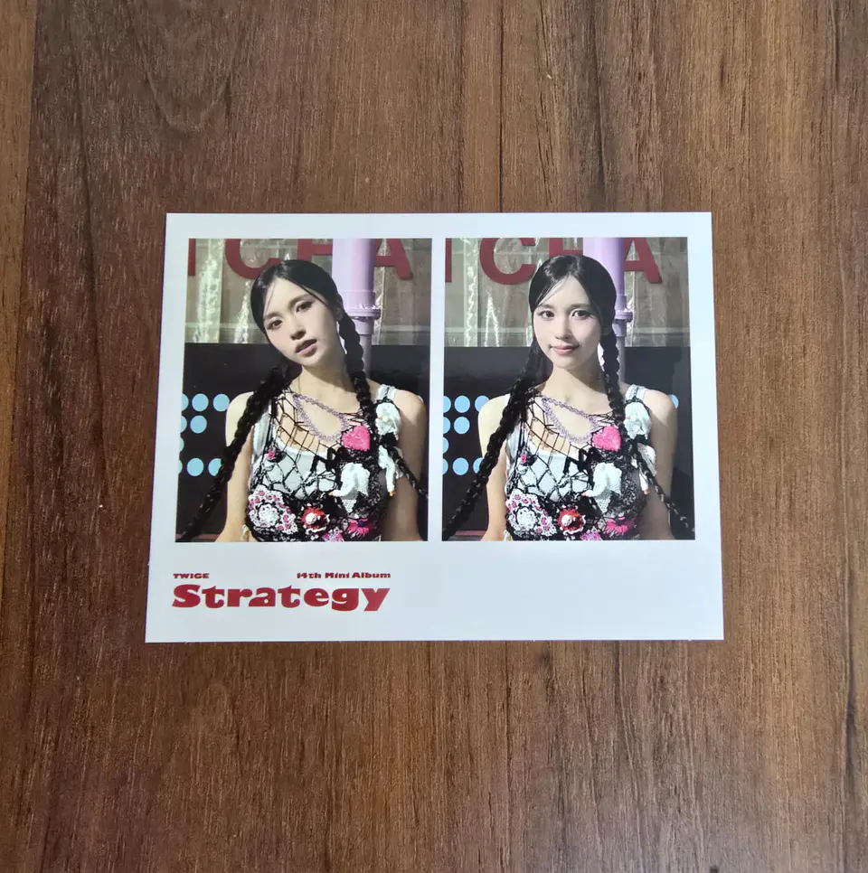 TWICE - STRATEGY SOUNDWAVE LUCKY DRAW PHOTOCARD 18