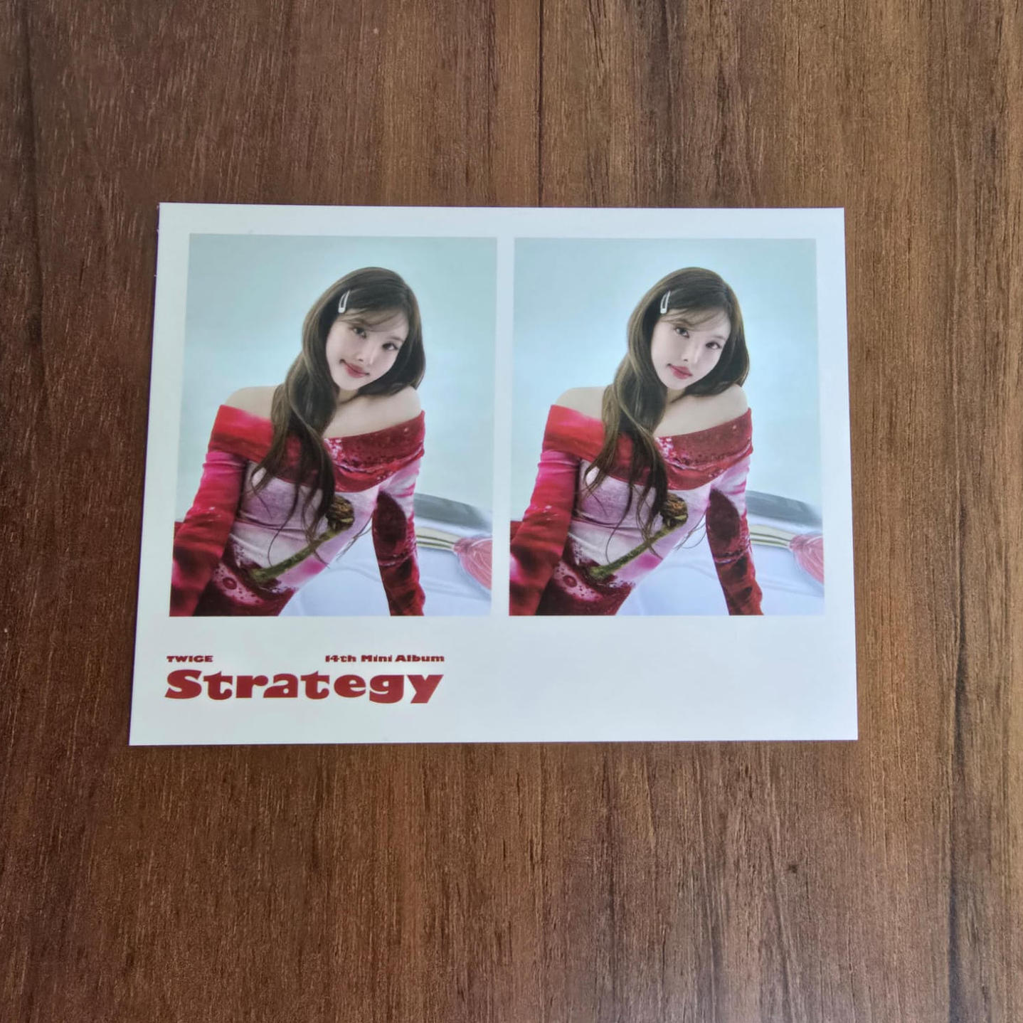 TWICE - STRATEGY SOUNDWAVE LUCKY DRAW PHOTOCARD 4