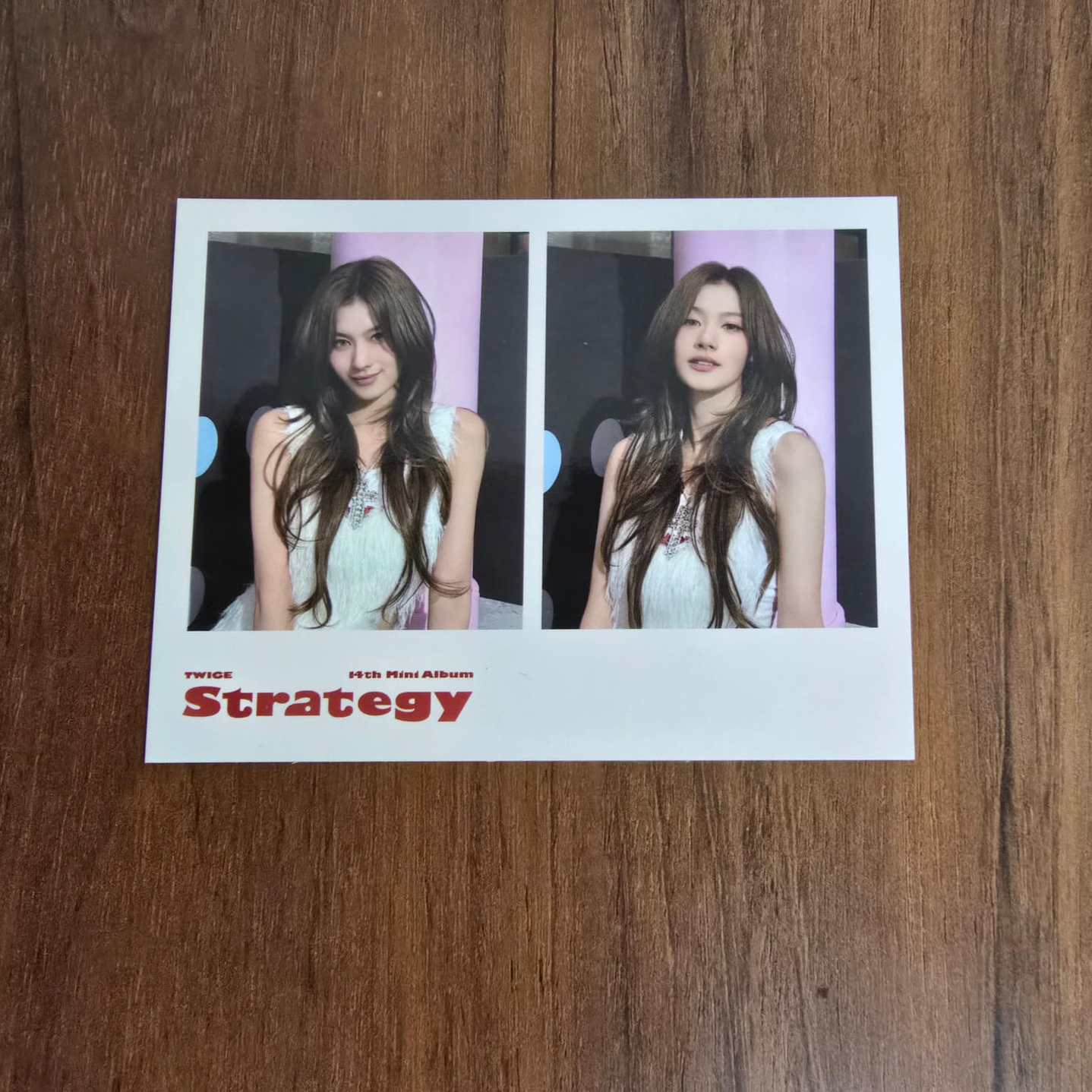 TWICE - STRATEGY SOUNDWAVE LUCKY DRAW PHOTOCARD 15